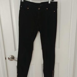 White House Black Market skinny velvet pants